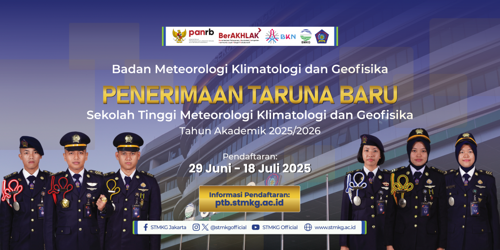 Penerimaan Taruna Baru STMKG Tahun 2025