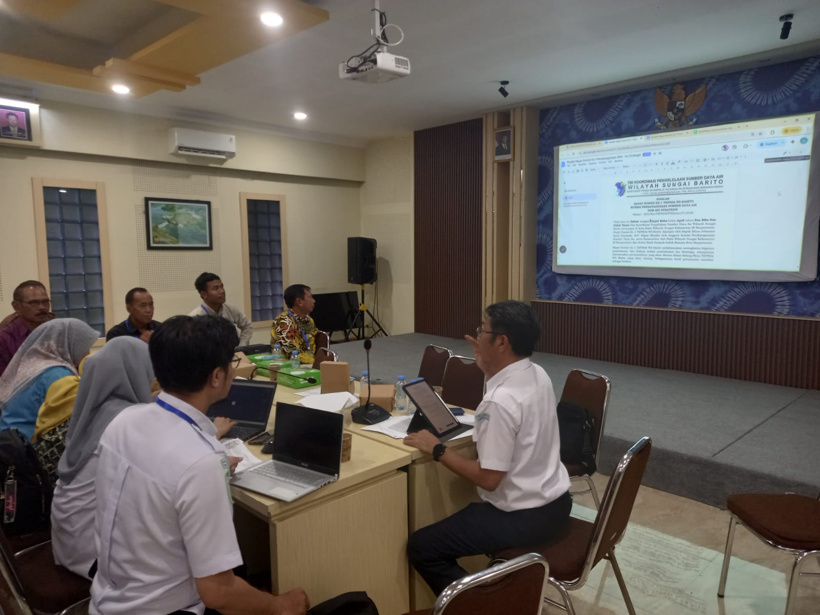 BMKG Kalimantan Selatan Ikuti Rapat Komisi TKPSDA Wilayah Sungai Barito : Bahas Isu Strategis Sumber Daya Air