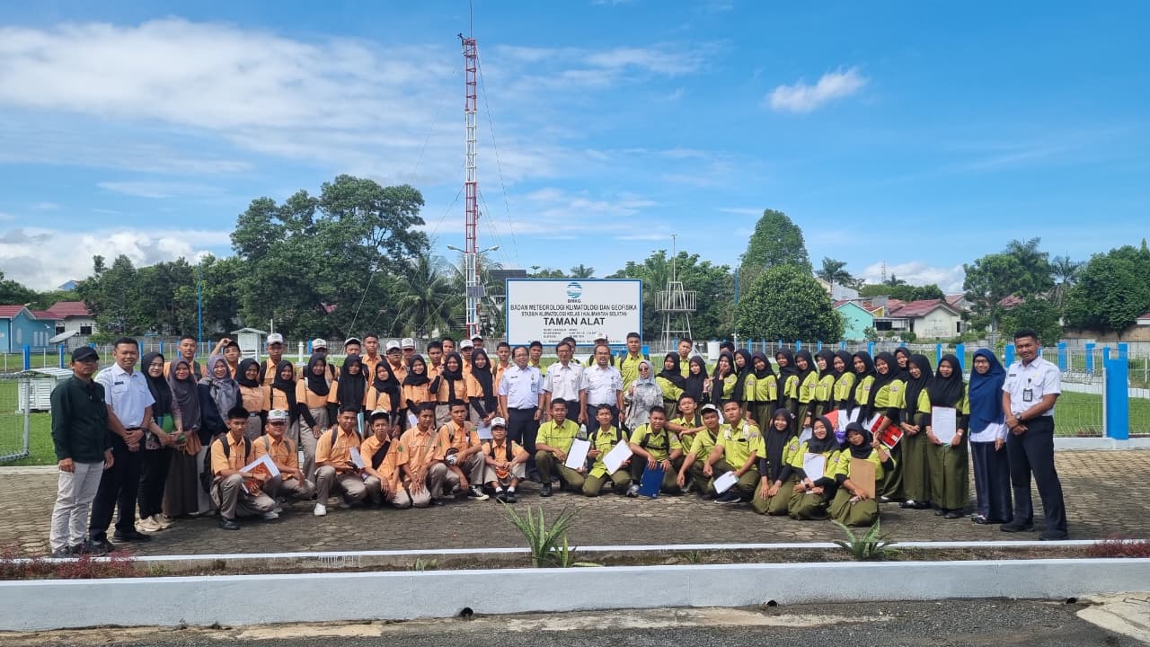 Kunjungan Siswa SMK Pertanian Pembangunan Negeri Banjarbaru