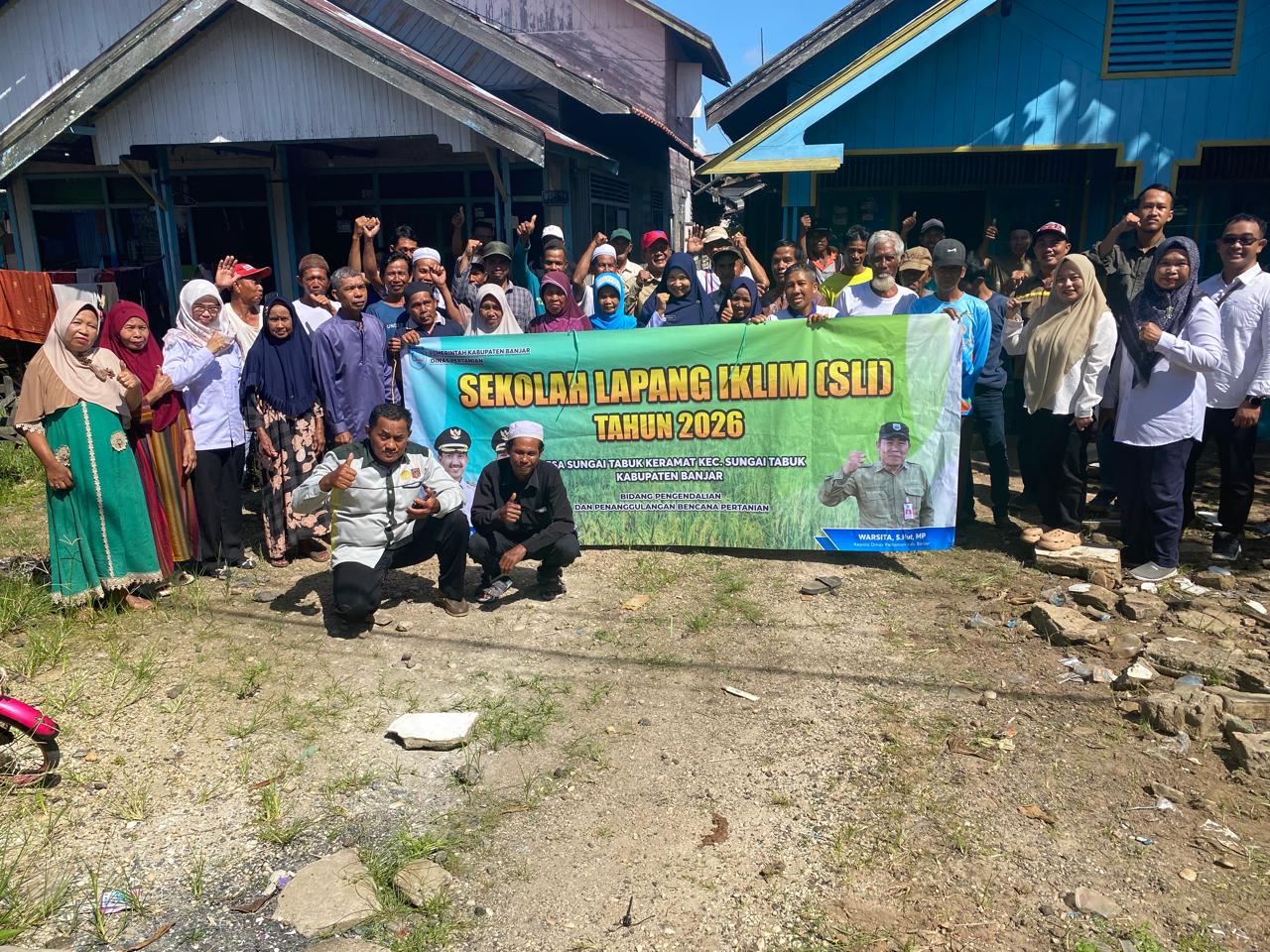 Stasiun Klimatologi Kalimantan Selatan Menjadi Narasumber pada Pertemuan ke-3 Sekolah Lapang Iklim Kabupaten Banjar Tahun 2026